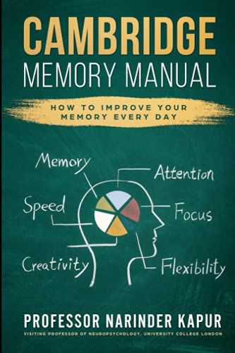 Beispielbild fr Cambridge Memory Manual: A Manual For Improving Everyday Memory Skills (Prof Narinder Kapurs Publications) zum Verkauf von Greener Books