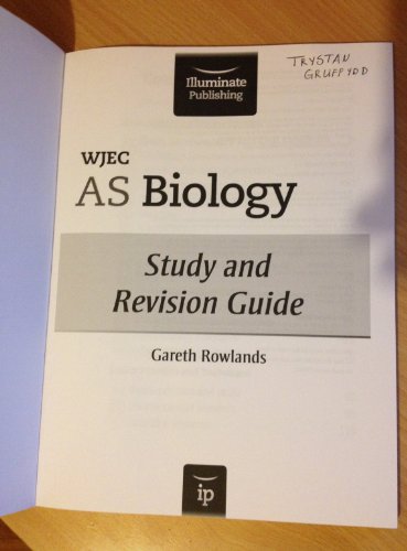 Beispielbild fr WJEC AS Biology - Study and Revision Guide zum Verkauf von WorldofBooks