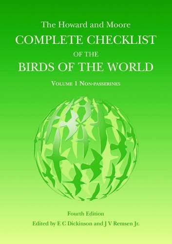 Imagen de archivo de Complete Checklist of the Birds of the World, Vol. 1: Non-passerines a la venta por Wonder Book