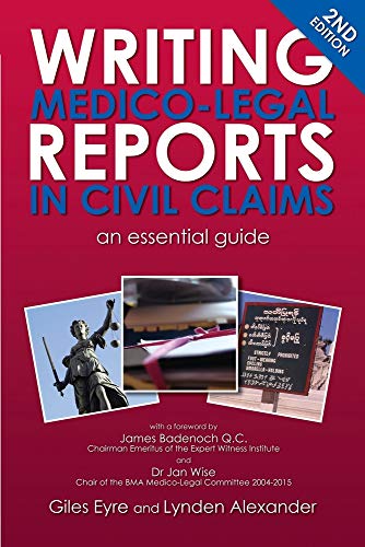 Beispielbild fr Writing Medico-Legal Reports in Civil Claims (2nd Edition) zum Verkauf von Ria Christie Collections