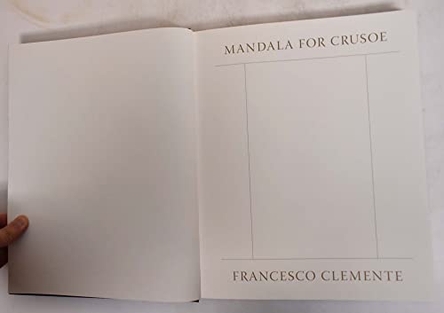 Imagen de archivo de Francesco Clemente: Mandala for Crusoe a la venta por Thomas Emig