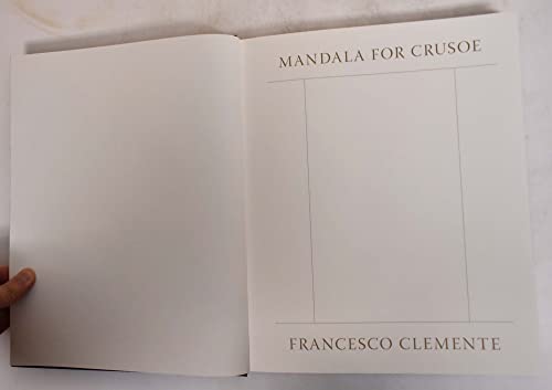 Francesco Clemente: Mandala for Crusoe (9780956990464) by Elderton, Louisa, Maria Codognato, Norman Rosenthal