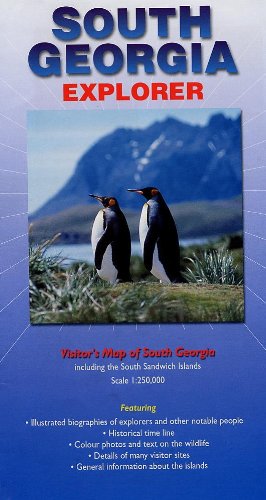 9780957002807: South Georgia Explorer: Visitor's Map of South Georgia Including the South Sandwich Islands (Ocean Explorer Maps)