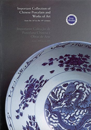 Stock image for IMPORTANT COLLECTION OF CHINESE PORCELAIN AND WORKS OF ART From the 16th to the 19th Century for sale by Don Kelly Books