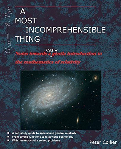 9780957389458: A Most Incomprehensible Thing: Notes Towards a Very Gentle Introduction to the Mathematics of Relativity