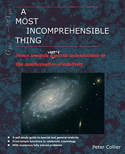 9780957389458: A Most Incomprehensible Thing: Notes Towards a Very Gentle Introduction to the Mathematics of Relativity