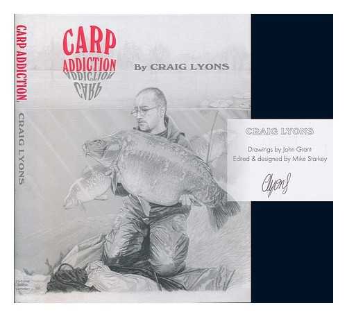 Imagen de archivo de CARP ADDICTION. By Craig Lyons. Leather bound edition. a la venta por Coch-y-Bonddu Books Ltd