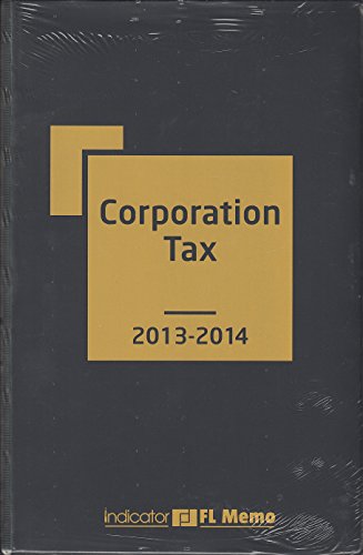 Imagen de archivo de Corporation Tax Memo 2013-2014 a la venta por Better World Books Ltd