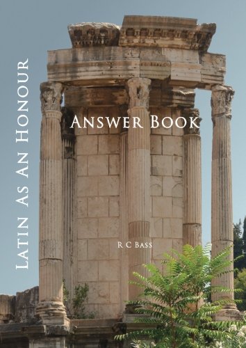 Stock image for Latin as an Honour Answer Book for sale by GF Books, Inc.