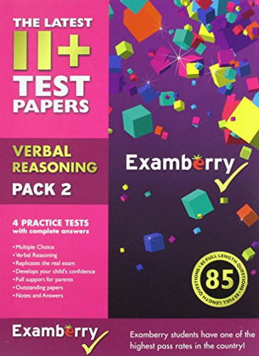Beispielbild fr 11+ Test Papers - Verbal Reasoning Pack 2 zum Verkauf von AwesomeBooks