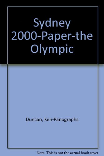 Beispielbild fr Sydney 2000-Paper-the Olympic zum Verkauf von AwesomeBooks