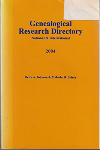 9780957952485: GENEALOGICAL RESEARCH DIRECTARY