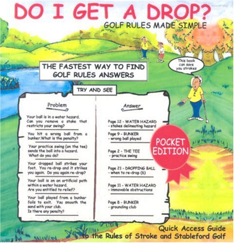 Beispielbild fr Do I Get a Drop?: Golf Rules Made Simple zum Verkauf von WorldofBooks