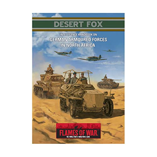 Stock image for Desert Fox : Intelligence Handbook on German Armoured Forces in North Africa (Flames of War) for sale by HPB Inc.