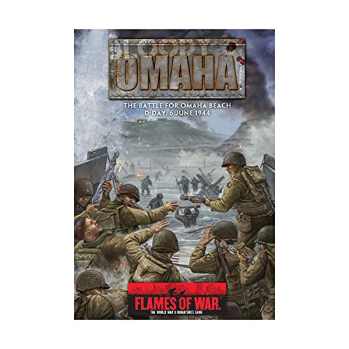 Stock image for Bloody Omaha - The Battle For Omaha Beach (Flames of War - WWII - Core Rules & Assorted) for sale by Noble Knight Games