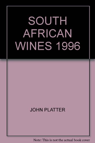 Stock image for SOUTH AFRICAN WINES 1996 for sale by medimops