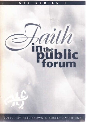 Beispielbild fr Faith in the Public Forum (Volume 1) zum Verkauf von Anybook.com