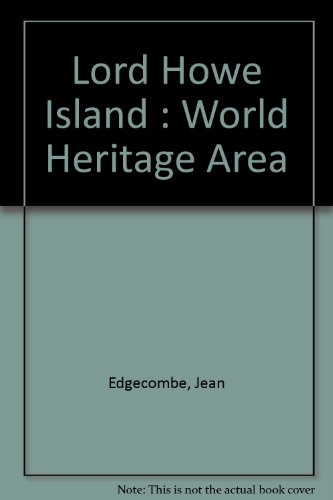 Beispielbild fr Lord Howe Island World Heritage Area zum Verkauf von Wonder Book