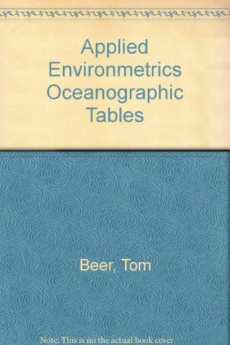 Stock image for Applied Environmetrics Oceanographic Tables for sale by medimops