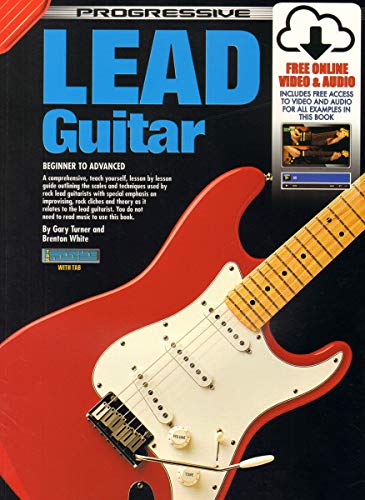Imagen de archivo de Progressive Lead Guitar: With Cd ( for beginner to advanced students) a la venta por HPB-Diamond