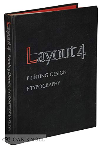 Stock image for Layout 4; printing design & typography, for sale by HPB-Red