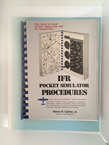 Stock image for Ifr Pocket Simulator Procedures for sale by Bank of Books