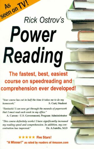 Stock image for Power Reading : The Best, Fastest, Easiest, Most Effective Course on Speedreading and Comprehension Ever Developed! for sale by SecondSale