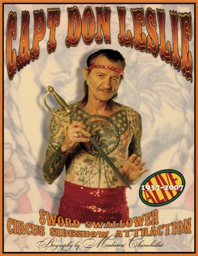 Image for Captain Don Leslie-Sword Swallower-Circus Sideshow Attraction