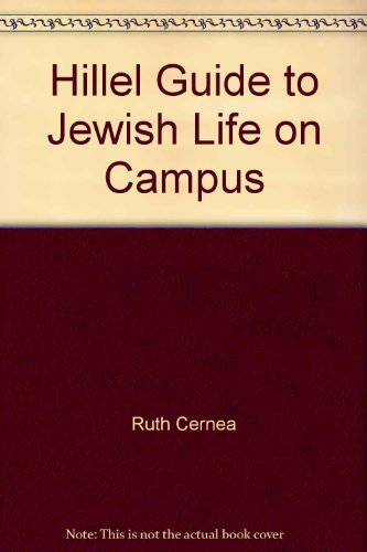 9780960305896: Title: Hillel Guide to Jewish Life on Campus