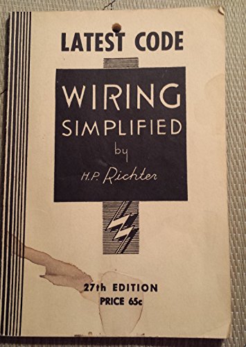 Beispielbild fr Wiring simplified, zum Verkauf von Wonder Book