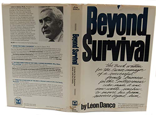 Stock image for Beyond Survival: A Business Owner's Guide for Success for sale by SecondSale