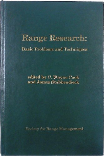 Stock image for Range Research: Basic Problems & Techniques for sale by ThriftBooks-Dallas
