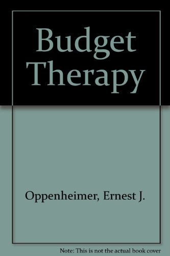 Stock image for Budget Therapy for sale by Phatpocket Limited