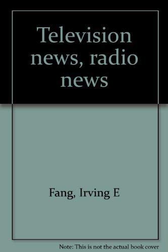 Stock image for Television News, Radio News for sale by Better World Books