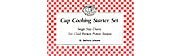 9780960439027: Cup Cooking Starter Set: Single Step Charts for Child-Portion Picture Recipes