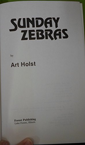 Imagen de archivo de Sunday Zebras a la venta por Vashon Island Books