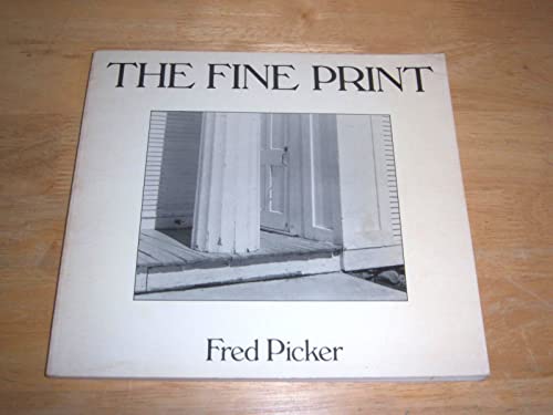 Beispielbild fr The fine print zum Verkauf von Books of the Smoky Mountains