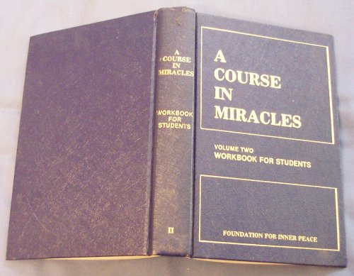 Imagen de archivo de A Course in Miracles, Volume Two: Workbook for Students a la venta por HPB-Red