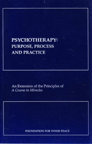 Stock image for Psychotherapy: Purpose, Process, & Practice for sale by Revaluation Books
