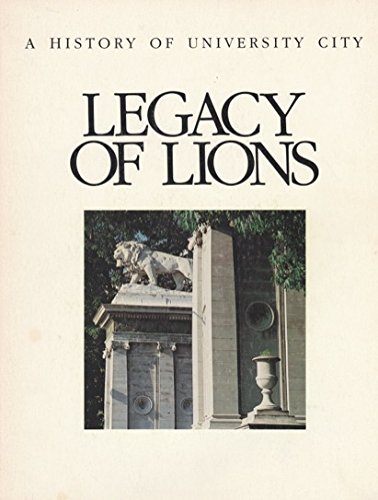 Beispielbild fr Legacy of lions zum Verkauf von Hammonds Antiques & Books