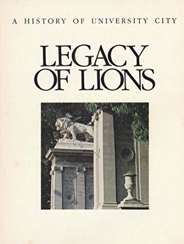 Stock image for Legacy of lions for sale by Hammonds Antiques & Books
