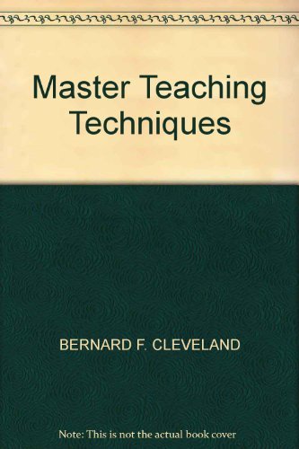 Master Teaching Techniques