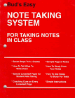 9780960943685: Bud's Easy Note Taking System: For Taking Notes in Class
