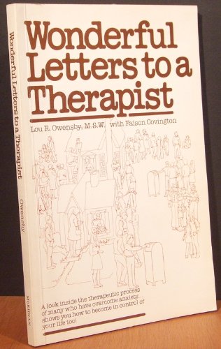 Stock image for Wonderful Letters to a Therapist for sale by Better World Books