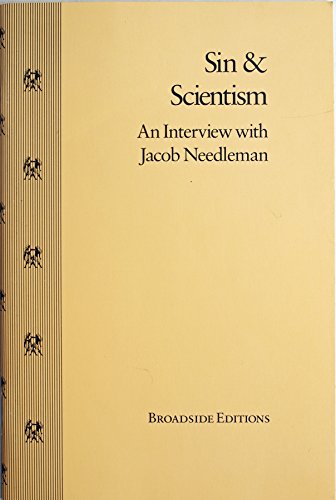 Sin and Scientism (9780960985074) by Needleman, Jacob