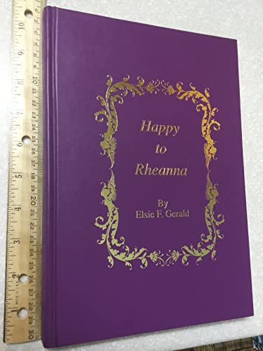 Imagen de archivo de Happy to Rheanna a la venta por Anderson Book
