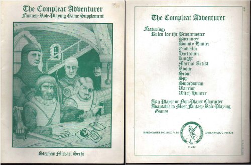 Stock image for The Compleat Adventurer by Stephan Michael Sechi (1983) Paperback for sale by HPB Inc.