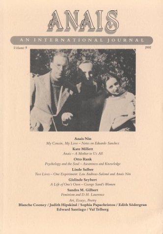 Stock image for Anais An International Journal: Vol. 9, 1991 for sale by Book Alley