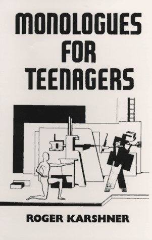 Stock image for Monologues for Teenagers for sale by Goldstone Books