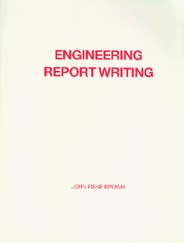 Beispielbild fr Engineering Report Writing zum Verkauf von Better World Books